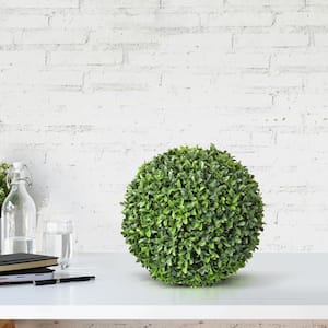 American 11.5 in. Green Artificial Boxwood Ball