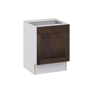 Lincoln Chestnut Solid Wood Assembled 24 in. W x 32.5 in. H x 23.75 in. D Accessible ADA Base Cabinet with 1 Drawer