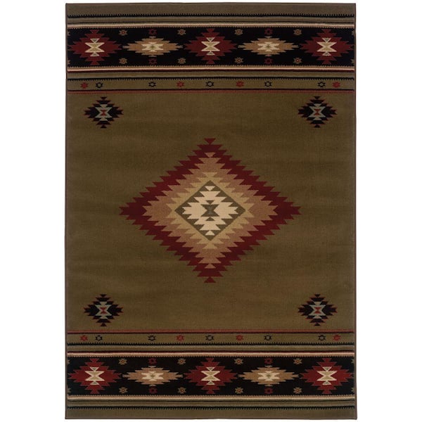 Catskill Light Brown 8 ft. x 11 ft. Area Rug