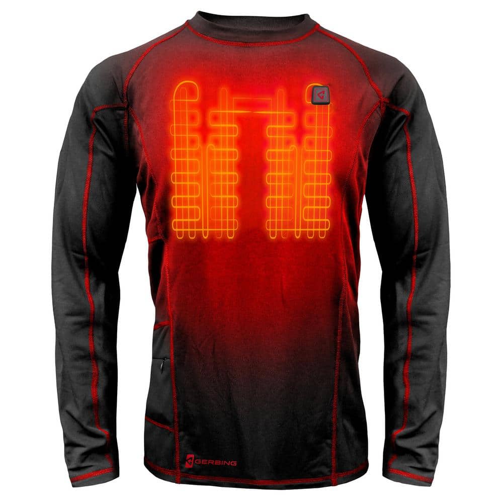 Men's Black Large 7-Volt Base Layer price history on PriceWatchPro