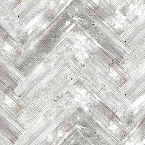 0.25 in. x 3 in. x 4 ft. White Wash Weathered Barn Wood Boards for DIY Wall Panel, Random Lengths (50 sq. ft. - Pack)