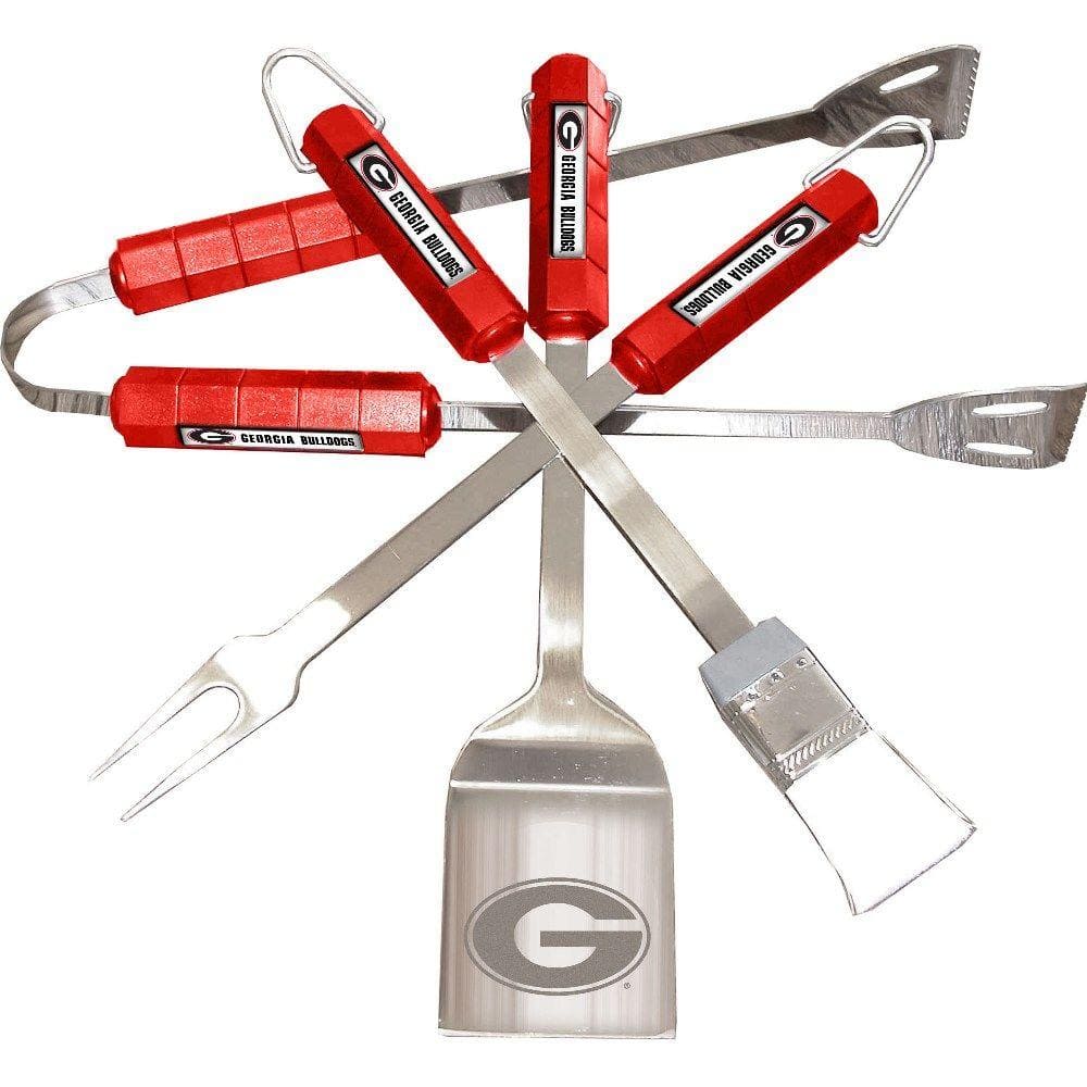 NCAA Georgia Bulldogs 4-Piece Grill Tool Set
