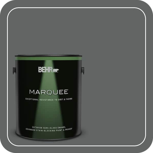 BEHR MARQUEE 1 gal. Home Decorators Collection #HDC-MD-28 Cordite Semi-Gloss Enamel Exterior Paint & Primer