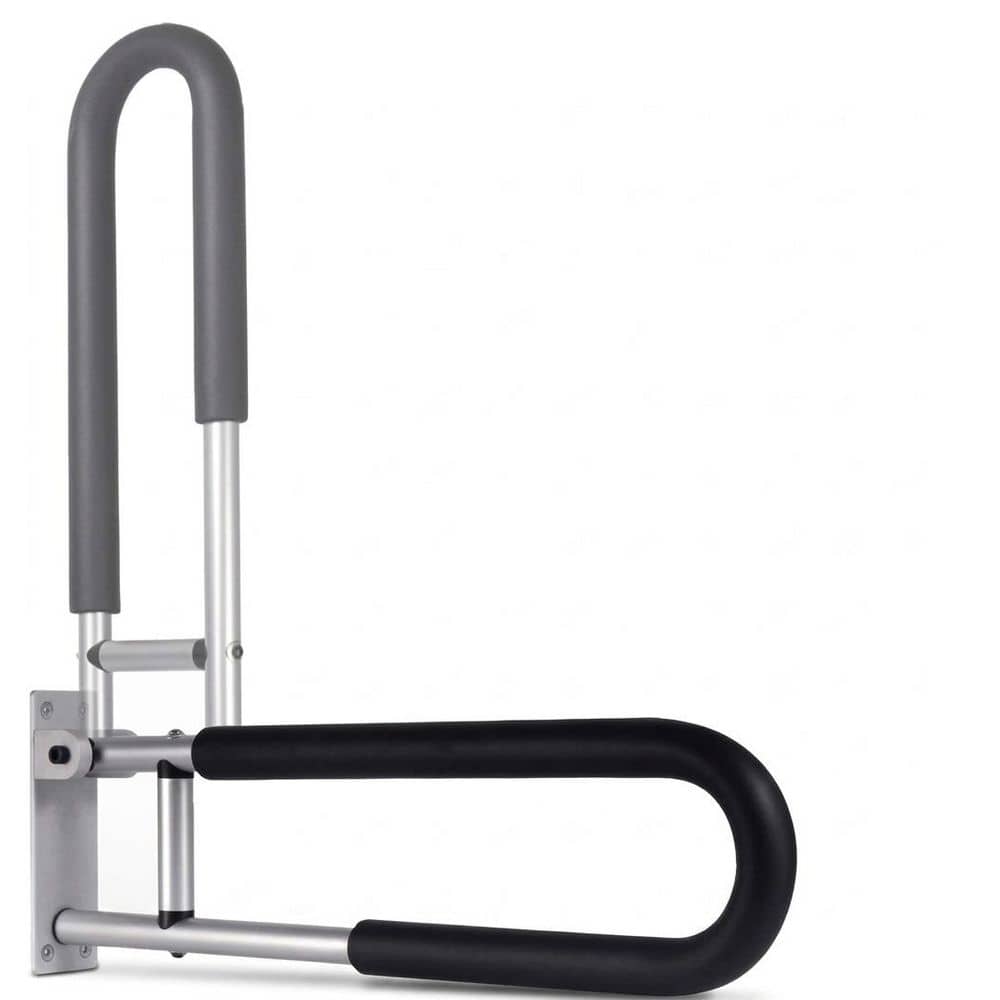 Handicap Grab Bar 29.5 in Aluminum Toilet Safety Support Rail, Wall Mounted Bathroom Handrail for Seniors and Disabled price history on PriceWatchPro