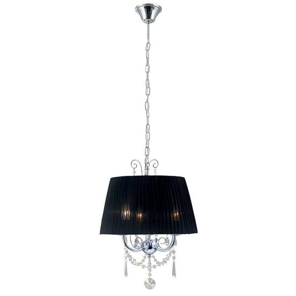 EGLO Diadema 3-Light Chrome Hanging Light