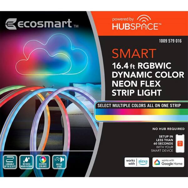 ecosmart color changing rope light