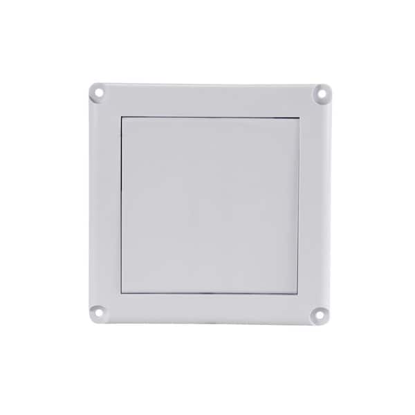 Flush Mount VentGuard with Collar in White (1 unit)