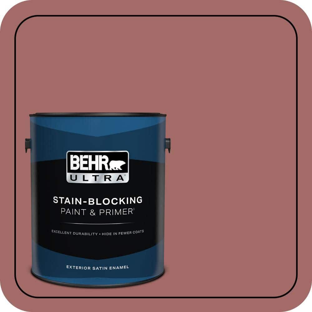 1 gal. #S150-5 Vermilion Satin Enamel Exterior Paint & Primer price history on PriceWatchPro