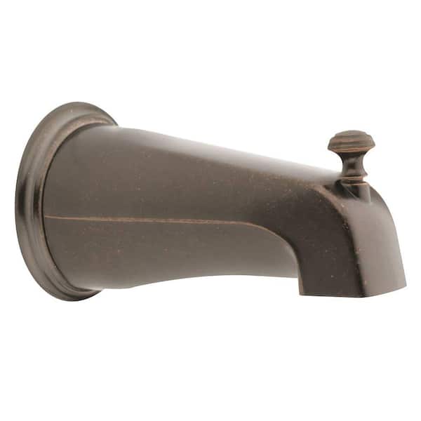 MOEN Monticello Diverter Tub Spout with Slip Fit Connection in Oil Rubbed Bronze