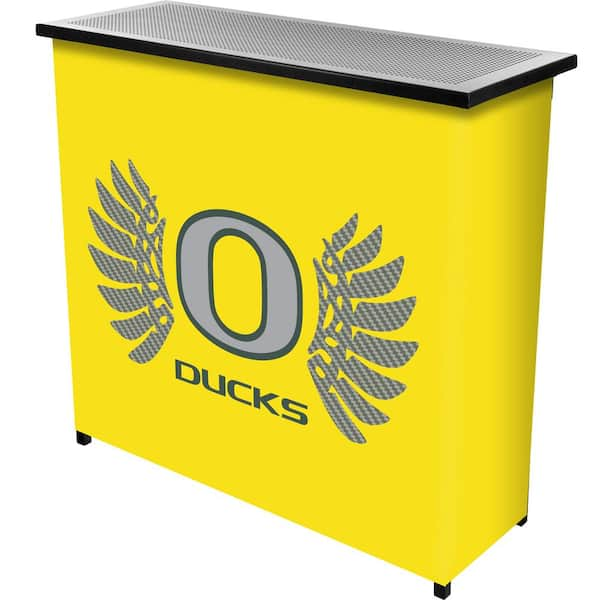 University of Oregon Wings Yellow 36 in. Portable Bar ORG16WINGS-HD ...