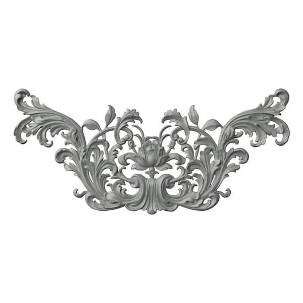 Ekena Millwork 1.63 in. x 50.25 in. x 22.5 in. Polyurethane Applique & Onlay Moulding