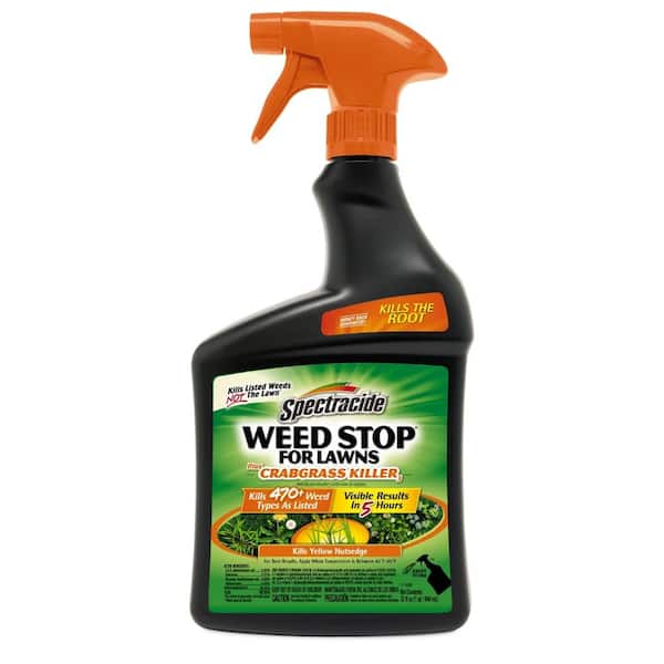 Spectracide Weed Stop for Lawns 32 oz. Ready-To-Use Weed Plus Crabgrass Killer