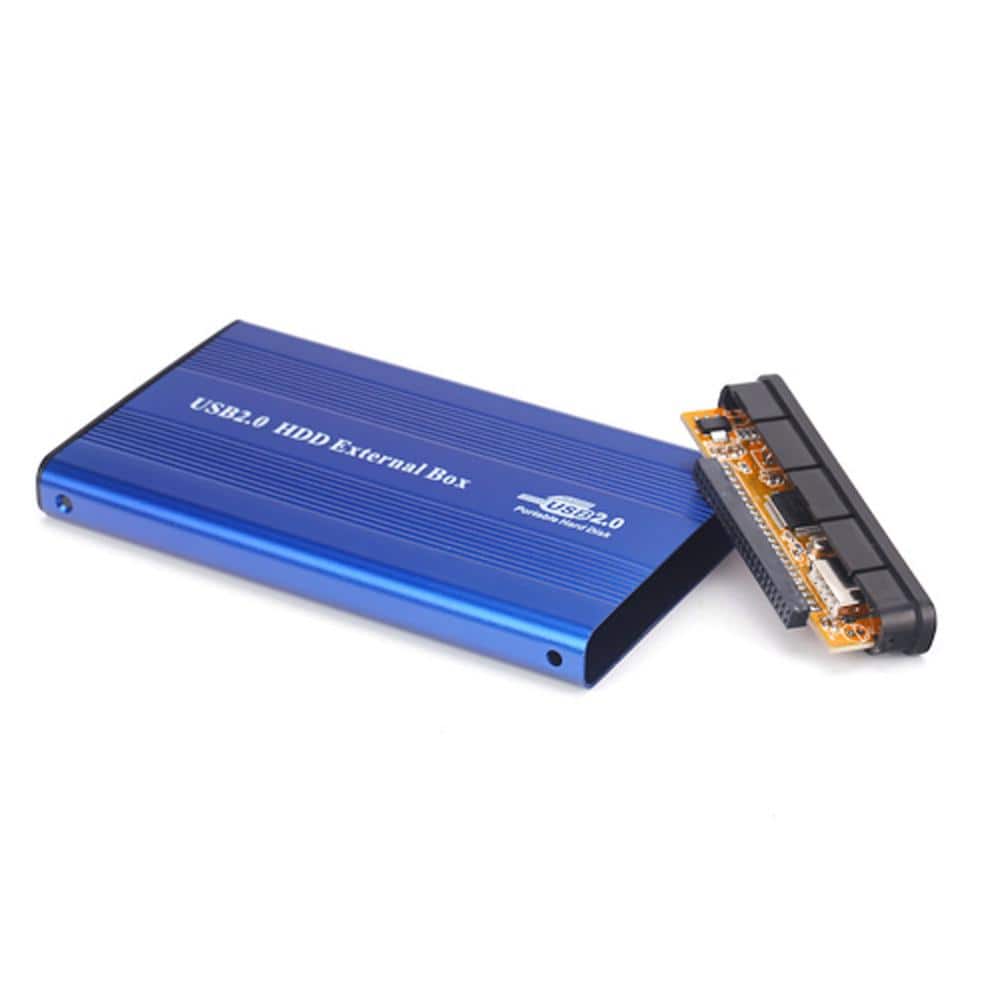 SANOXY USB 2.0 2.5 in. IDE HDD Enclosure Case for Laptop SNX-2.5HDD-IDE-BE The Home