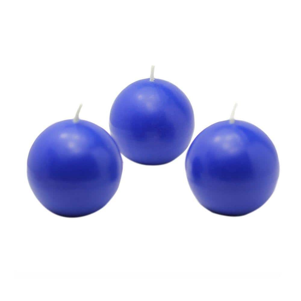 UPC 685024158663 product image for Zest Candle 2 in. Blue Ball Candles (Box of 12) | upcitemdb.com