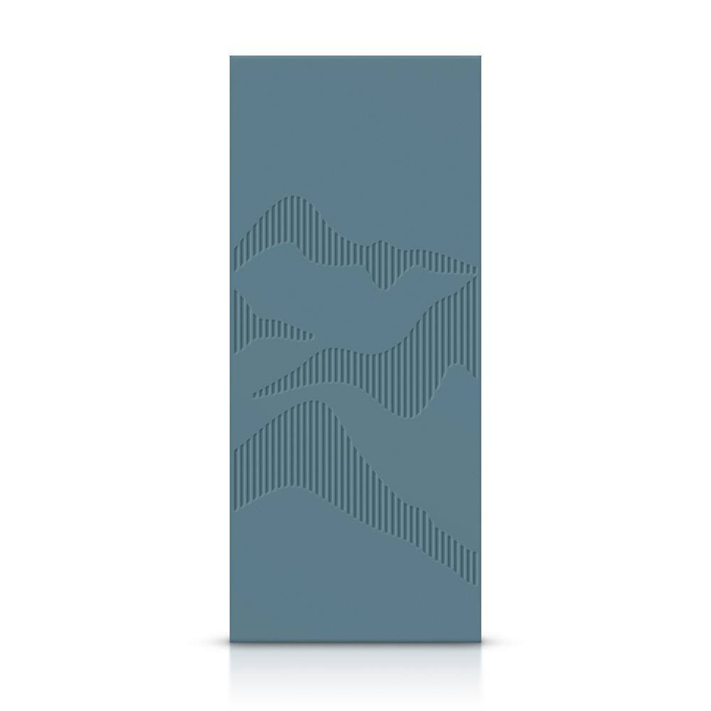 36 in. x 80 in. Hollow Core Dignity Blue Painted Composite MDF Interior Door Slab price history on PriceWatchPro