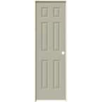 JELD-WEN 24 In. X 80 In. Colonist Desert Sand Left-Hand Smooth Solid ...