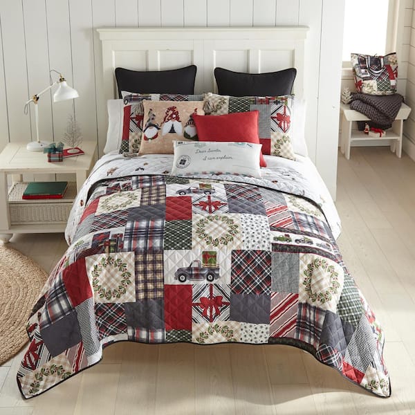 Highland Plaid Cotton Quilted Bedding Set by Donna Sharp