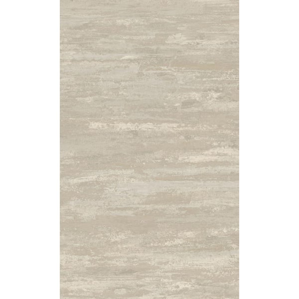 Walls Republic Beige Brushstroke Abstract Metallic Print Non-Woven Non-Pasted Textured Wallpaper 57 sq. ft.