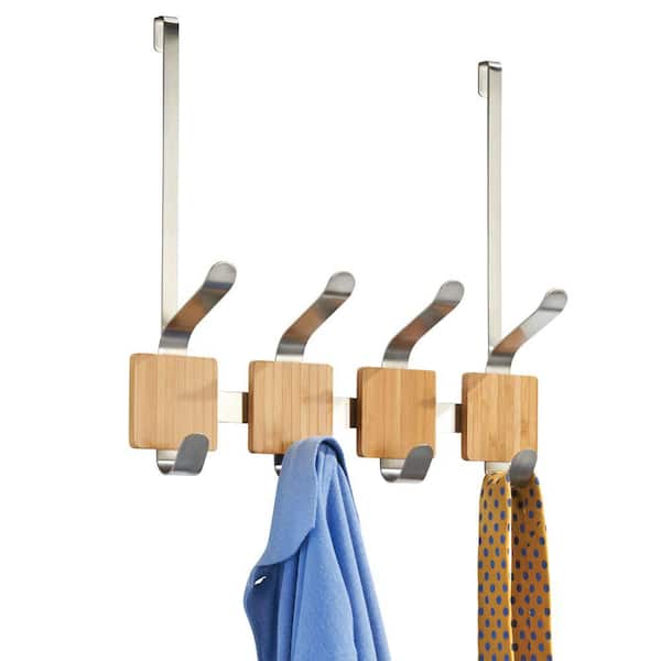 https://images.thdstatic.com/productImages/7bc85fd5-f27c-4b1e-a9d2-de7224110a86/svn/bamboo-brushed-stainless-steel-interdesign-hooks-92470-4f_600.jpg