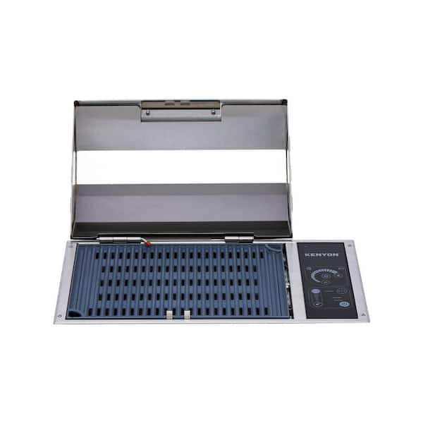 Kenyon Floridian Built-In Electric Grill in Stainless Steel with IntelliKEN Touch Control 120-Volt