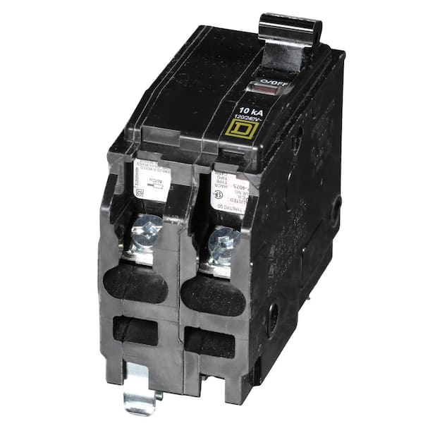 Square D QO 20 Amp 2-Pole Circuit Breaker (6-pack)