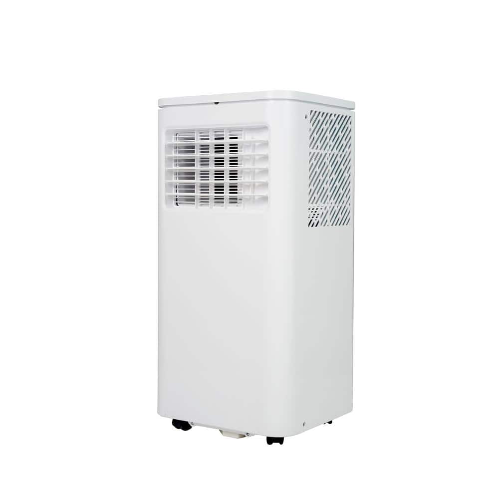 AireMax 6,000 BTU White Portable Air Conditioner with Dehumidifier