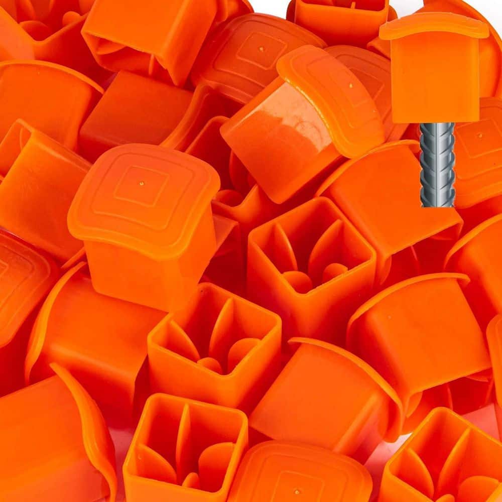ソフビ Ouch & Oops!! 負傷の屋太郎 Peter クリアオレンジ xinyoec 60-Pack Rebar Caps, Orange Mushroom Safety Cover for T