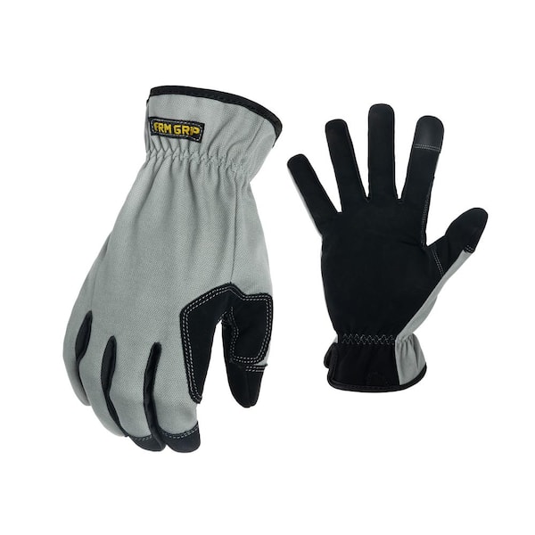 FIRM GRIP Large Duck Canvas Utility Glove