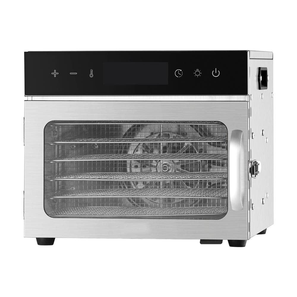 6-Tray Stainless Steel Food Dehydrator, Electric Food Dryer with Adjustable Temperature and 24-Hour Timer price history on PriceWatchPro
