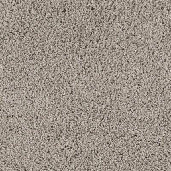 Lifeproof Carpet Sample - Cheyne II - Color Mineral Grey Twist 8 in. x 8 in.