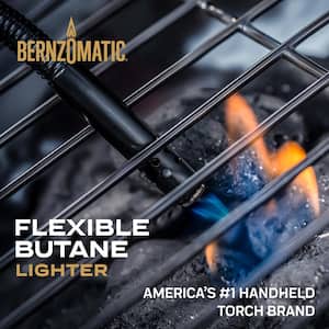 Self-Igniting Butane Torch Flexible Lighter
