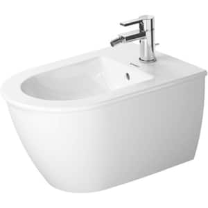 Darling New Round Wall-Mounted Bidet in White