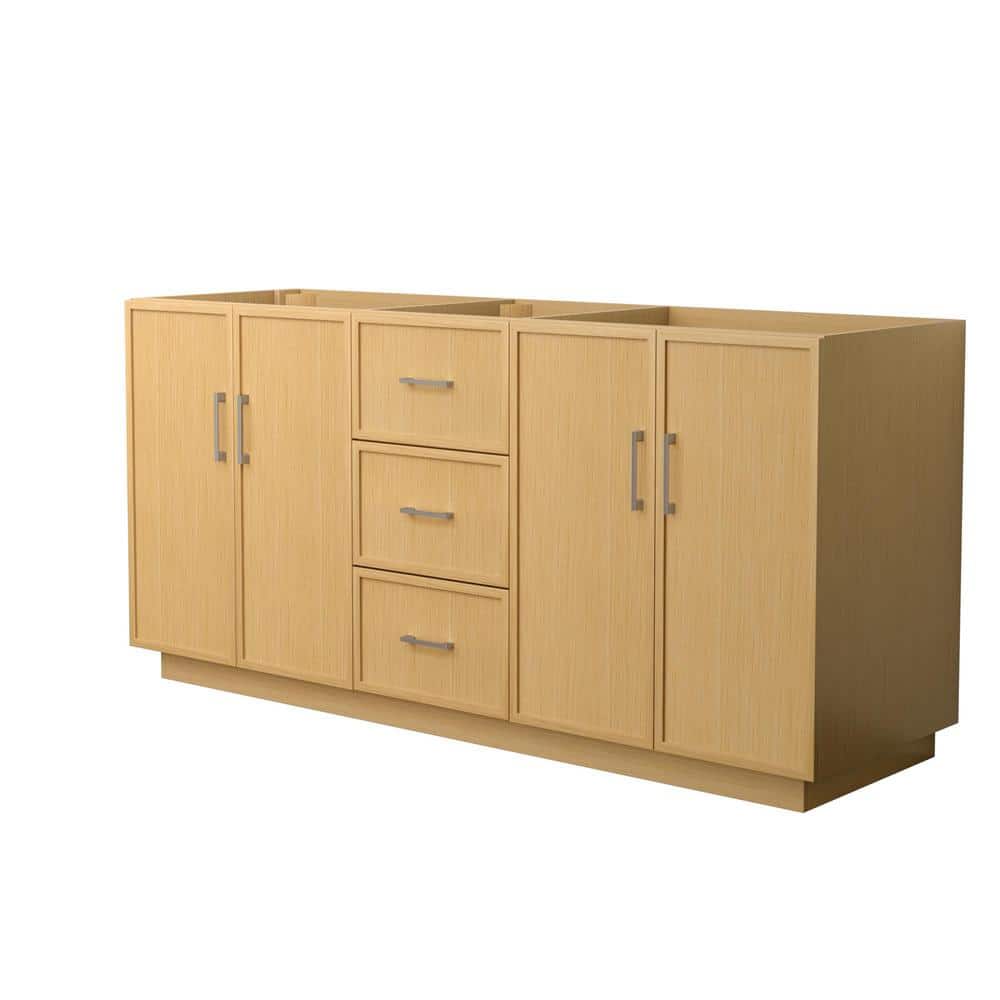 Elan TK 71 in. Bath Vanity Cabinet without Top in Light Oak