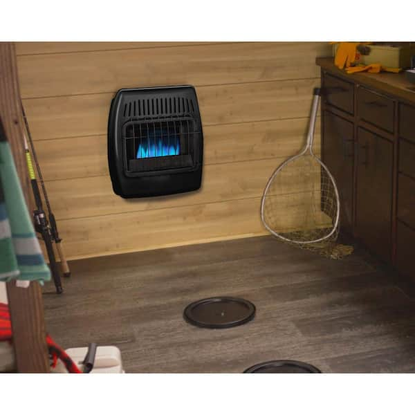 10,000 BTU Blue Flame Vent Free Liquid Propane Ice House Heater