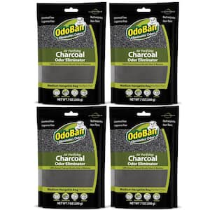 7 oz. Charcoal Odor Eliminator, Air Purifying Natural Non-Toxic Odor Remover & Moisture Absorber Bag 4 Pack