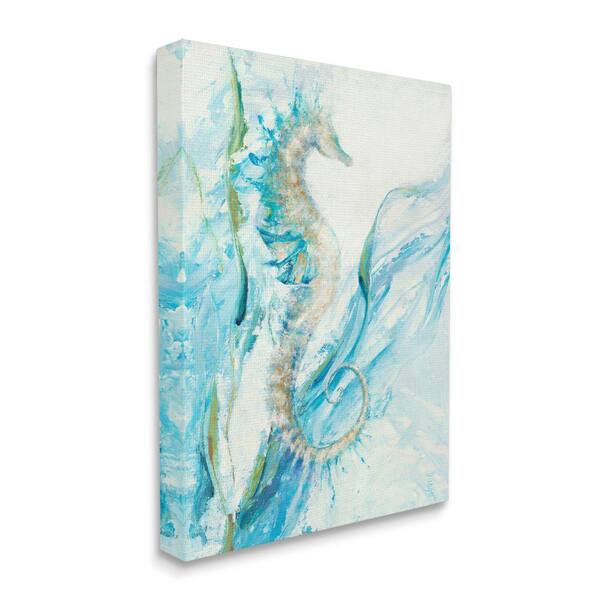 Abstract Blue Sea Art Prints Poster Wall Hanging Decor Gift 36*24 Unframed