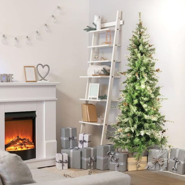 9-ft. Unlit Buffalo Fir Green Slim Artificial Artificial Christmas Tree