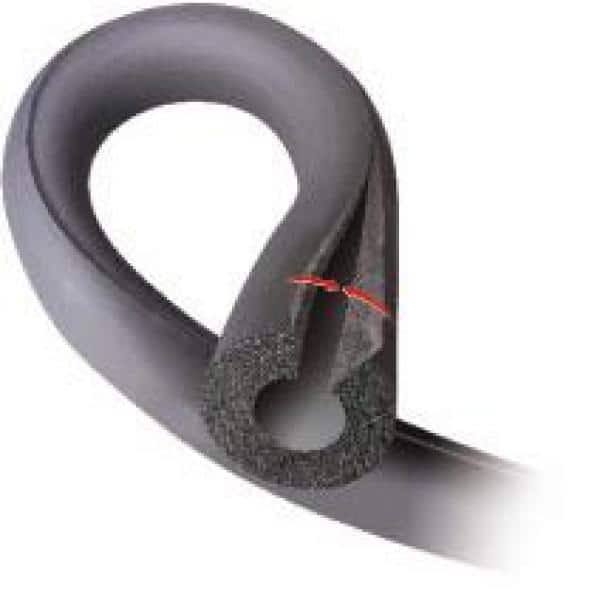 K-Flex 1/2 in. x 6 ft. Rubber Self-Seal Pipe Wrap Insulation
