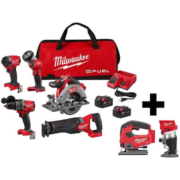 m1876【未使用】ik3/8ozモグラチャター20個セット Milwaukee M18 FUEL 18-Volt Lithium-Ion Brushless Cordless Combo