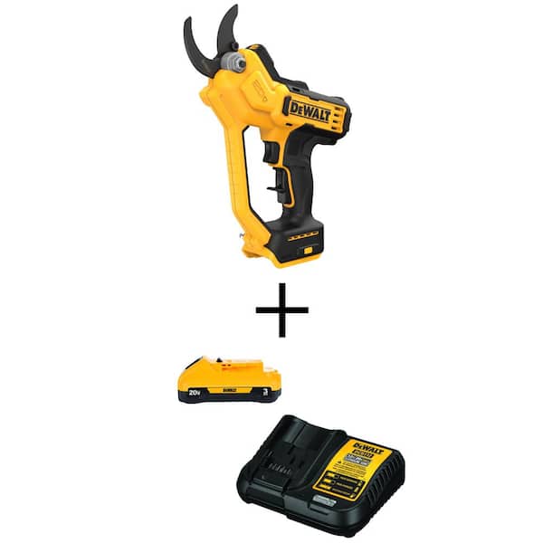 DEWALT DCPR320BWCB230C 20V MAX Cordless Battery Powered Pruner Kit with (1) 3Ah Battery & Charger - 1