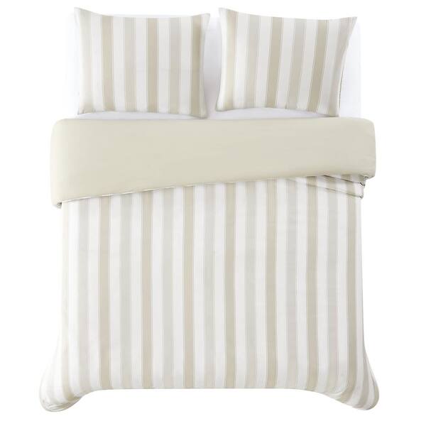 ◆GLOWNY◆ DREAM CLOUD DUVET COVER WHITE STRIPE GY25LWAC001W Amazon.com: Wake In Cloud - Striped Cotton Duvet Cover Set