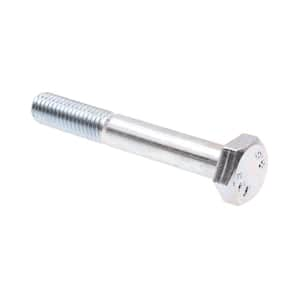 M10-1.50 x 70 mm Class 8.8 Metric Zinc Plated Steel Hex Head Cap Screws (5-Pack)