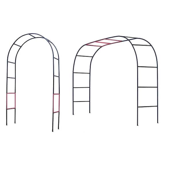 Garden Arch Trellis for Climbing Plants Stable Arbor 55 in. W x 94.5 in. H Wedding Birthday Party Decoration Durable