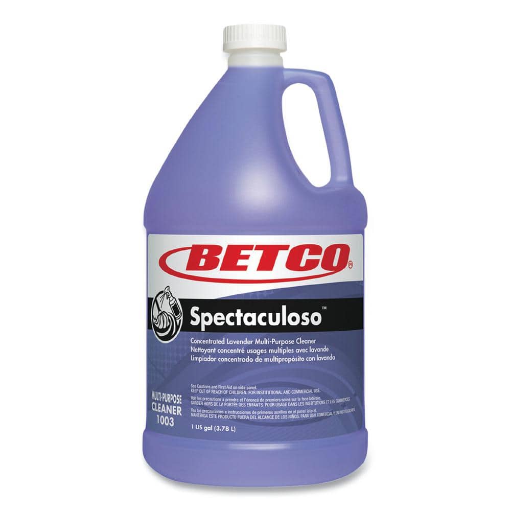 Betco 1 Gal. Spectaculoso Lavender Scent All-Purpose Cleaner, Bottle (4-Pack) -  BET10030400