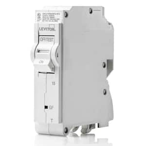 Branch Circuit Breaker, GFCI 1-Pole 15 Amp, 120-Volt, Thermal Magnetic LB115-GFT