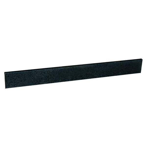 Design House 61 in. Replacement Granite Backsplash in Black Pearl-DISCONTINUED