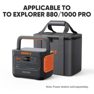 Carrying Case Bag (M Size) for Explorer 880/1000 Pro - Black (Power Station Not Included)