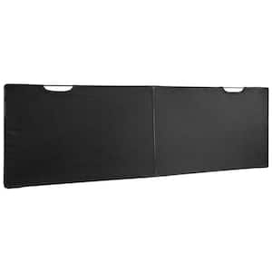 42 in. Black Under Writing Desk Privacy Panel