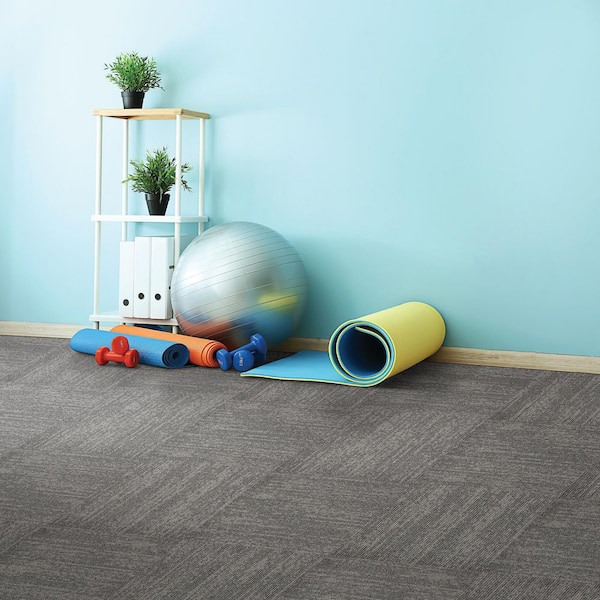 Mohawk Elite - Dappled Steel - Gray Commercial/Residential 24 x 24