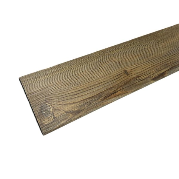 Deco Products Hydrostop Golden Pine 0.2 in T. x 4 in. W x 46 in. L Base End Molding
